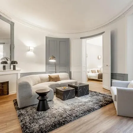 21#opera#louvre#paris02#2bedrooms#ac דירה *